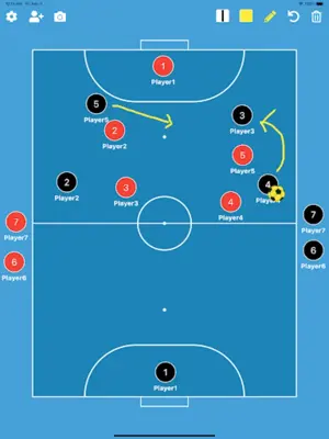 Futsal Tactic android App screenshot 1